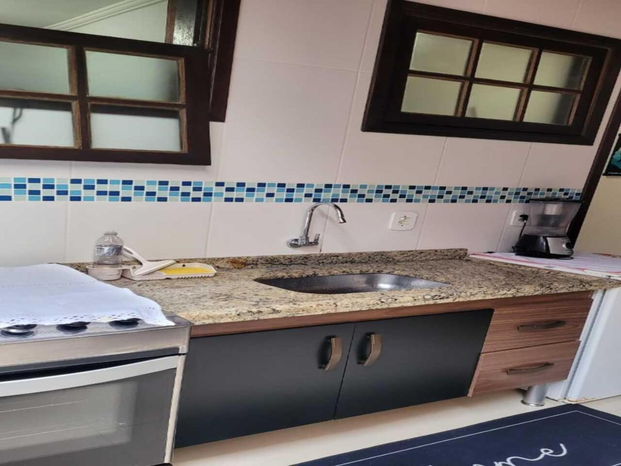 Apartamento Prainha Pe Areia Caraguatatuba Buitenkant foto